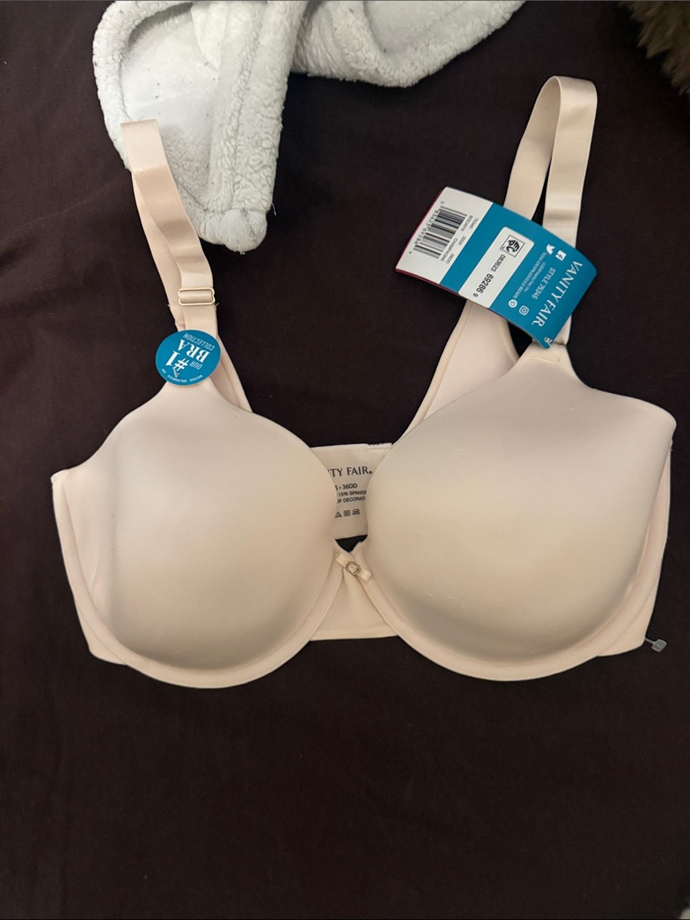 Vanity Fair Women's Light Nude Seamless T-Shirt Bra